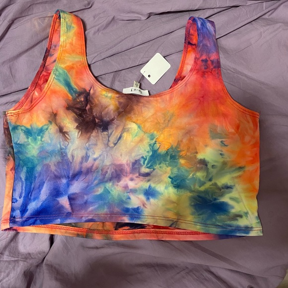 Nike tie dye crop tank - Picture 2 of 3